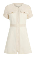 Braided Tweed Layla Jean Dress