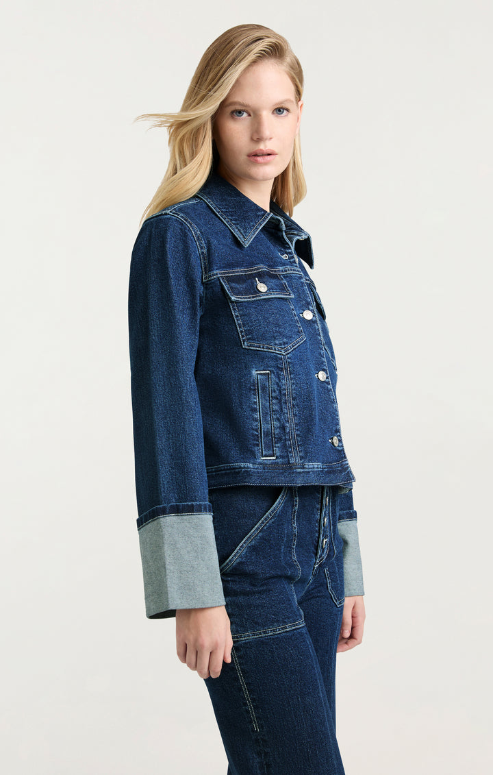 Isaline Jean Jacket – Cinq à Sept