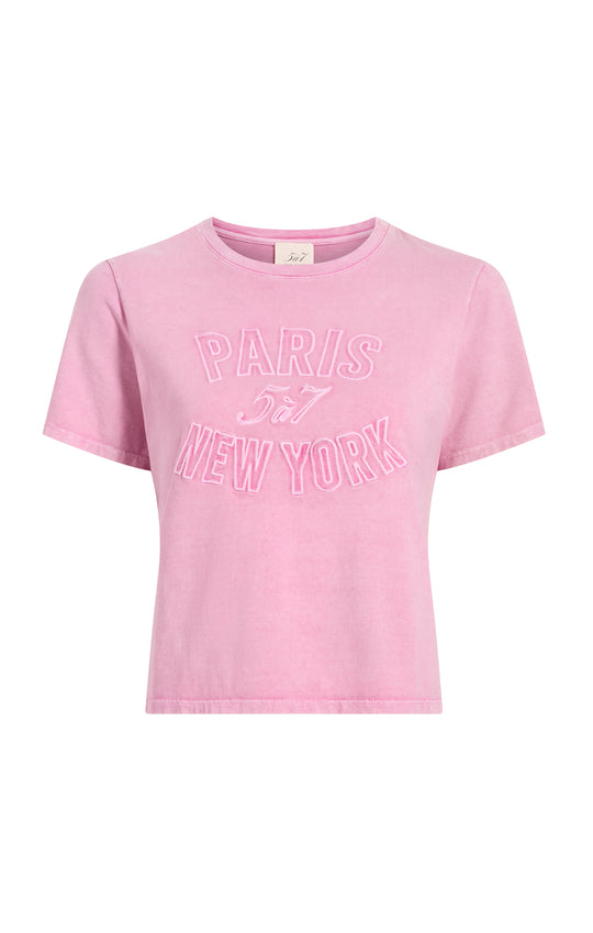 Garment Dye Logo Shrunken Tee