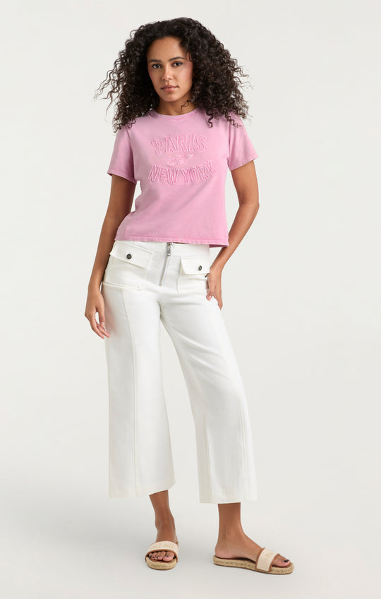 Garment Dye Logo Shrunken Tee