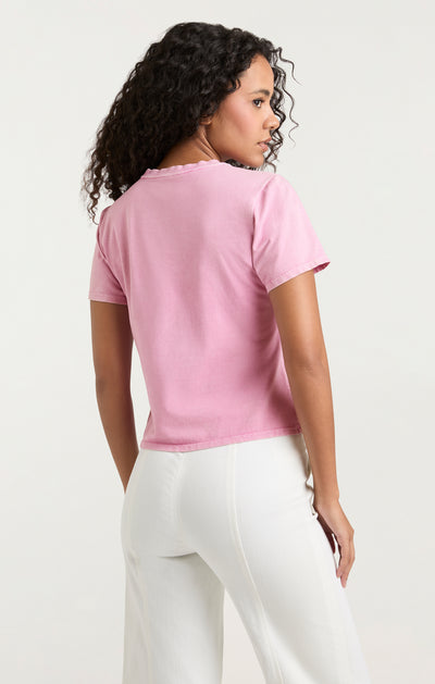Garment Dye Logo Shrunken Tee