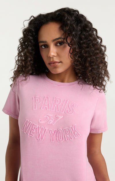 Garment Dye Logo Shrunken Tee