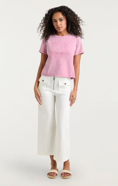 Garment Dye Logo Shrunken Tee