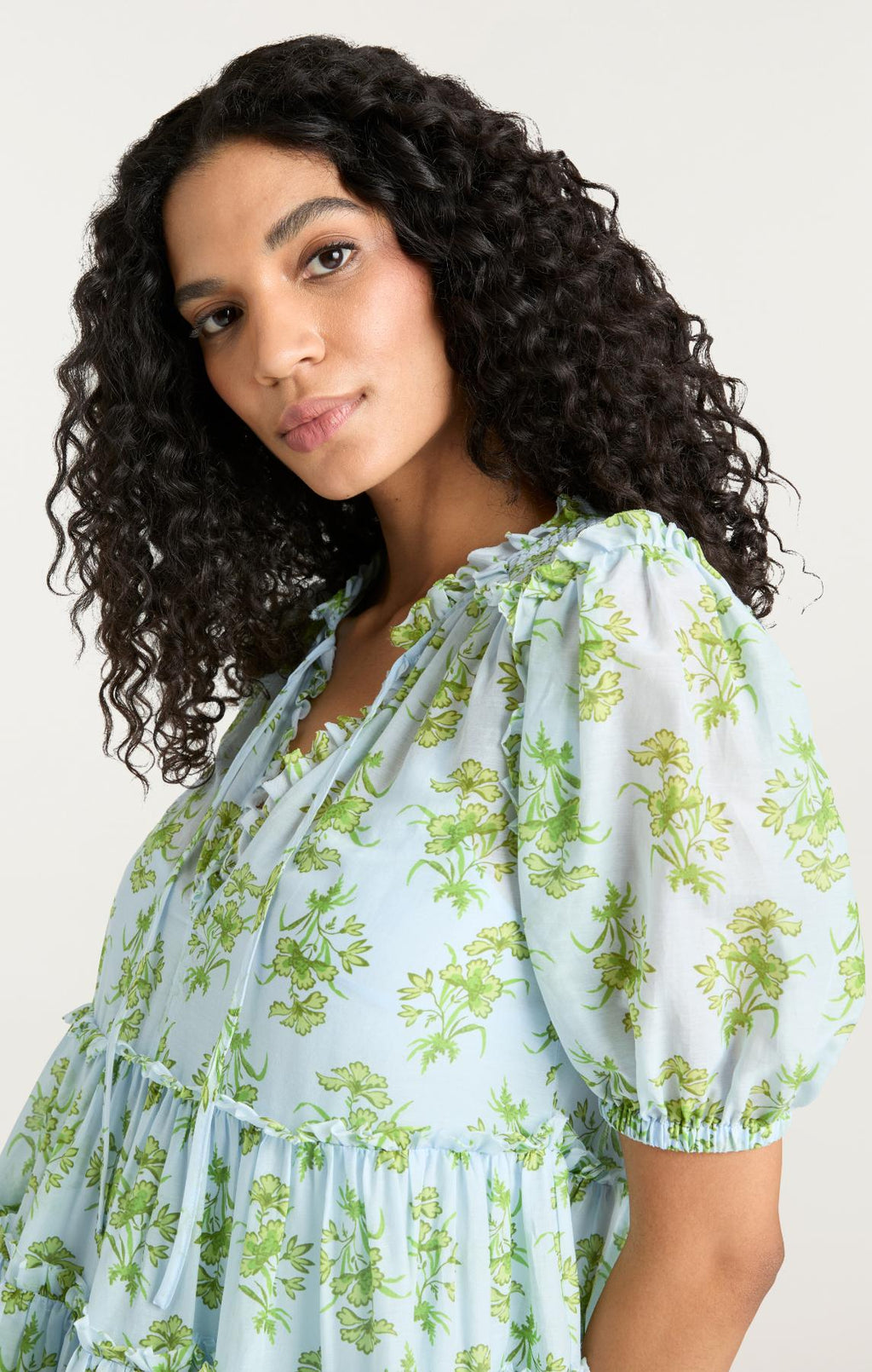 Papyrus Floral Madara Dress