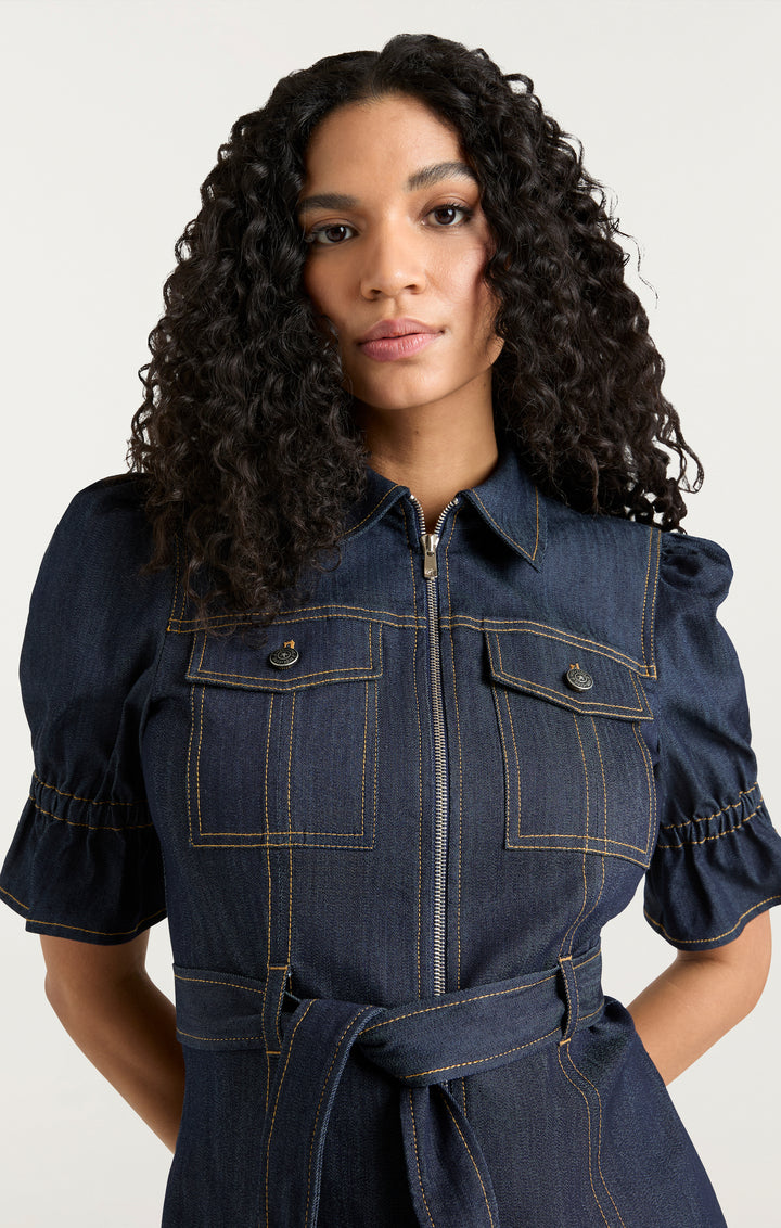 Cinq Sept Denim Holly Dress - Indigo - 6 Cinq Sept Denim Holly Dress - Indigo - 6