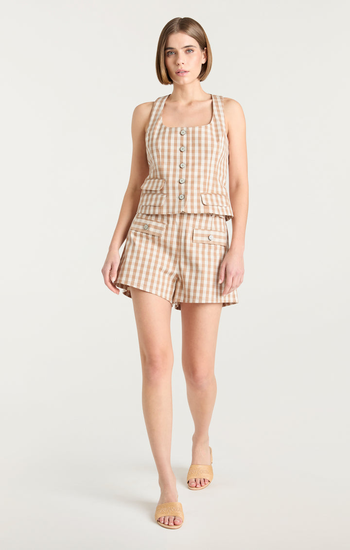 【BOHEMIAN SEOUL】BOHEMSEO PLAID MINI SHORTS [正規品] SHOP - BOTTOM - bohemseo