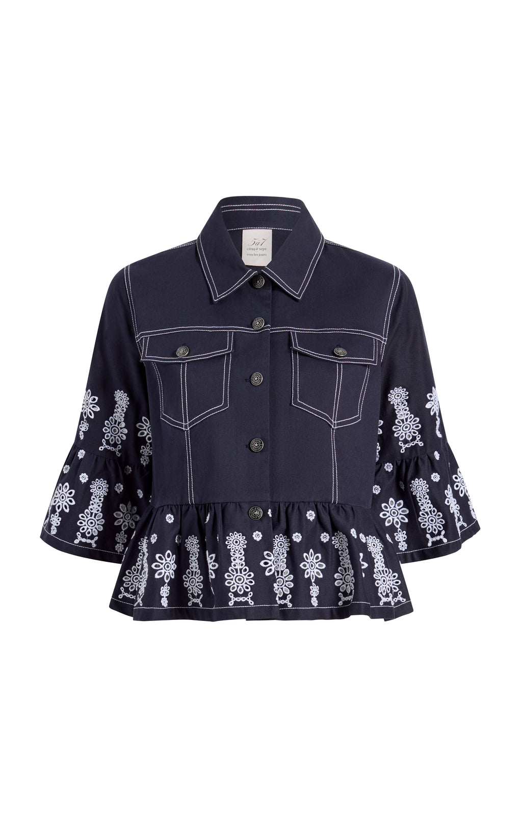 Mazie Eyelet Mandie Jacket
