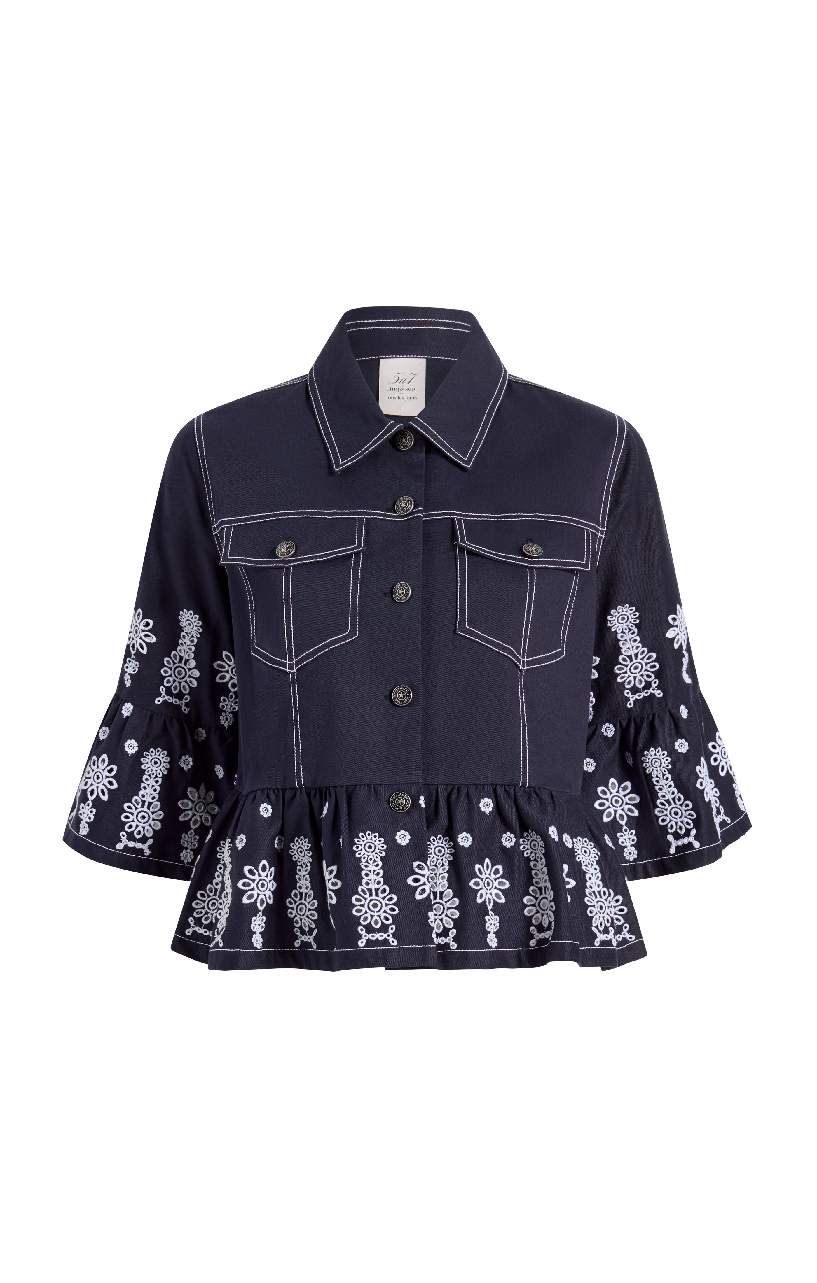 Mazie Eyelet Mandie Jacket