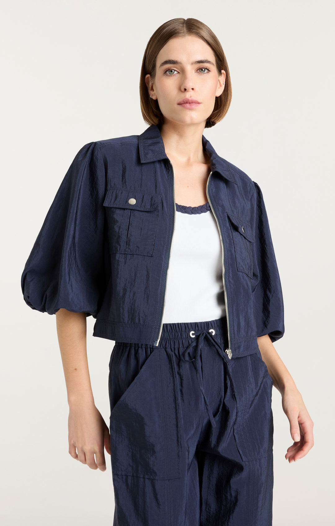 gypsohila☆ジプソフィア　Like Me Jacket Navy gypsohila☆ジプソフィアLike Me Jacket Navy