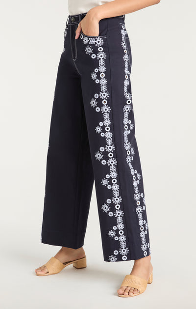 Mazie Eyelet Betsy Pant
