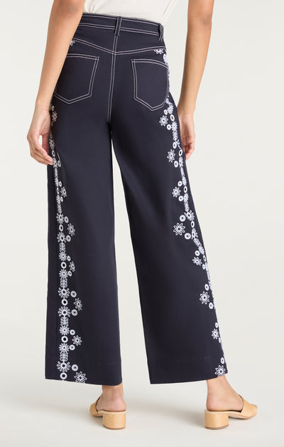 Mazie Eyelet Betsy Pant