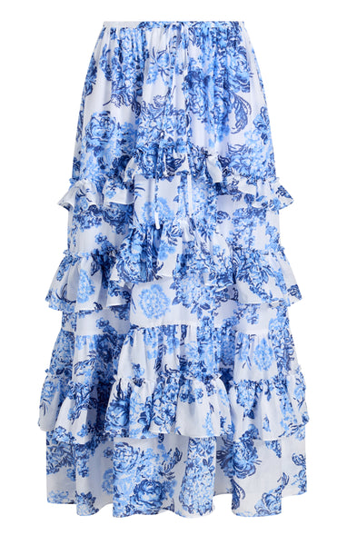 【as\"on】MOA REVERSIBLE SLEEVELESS＆ FRILL SKIRT SET superdown Zariah Skirt Set in Silver | REVOLVE