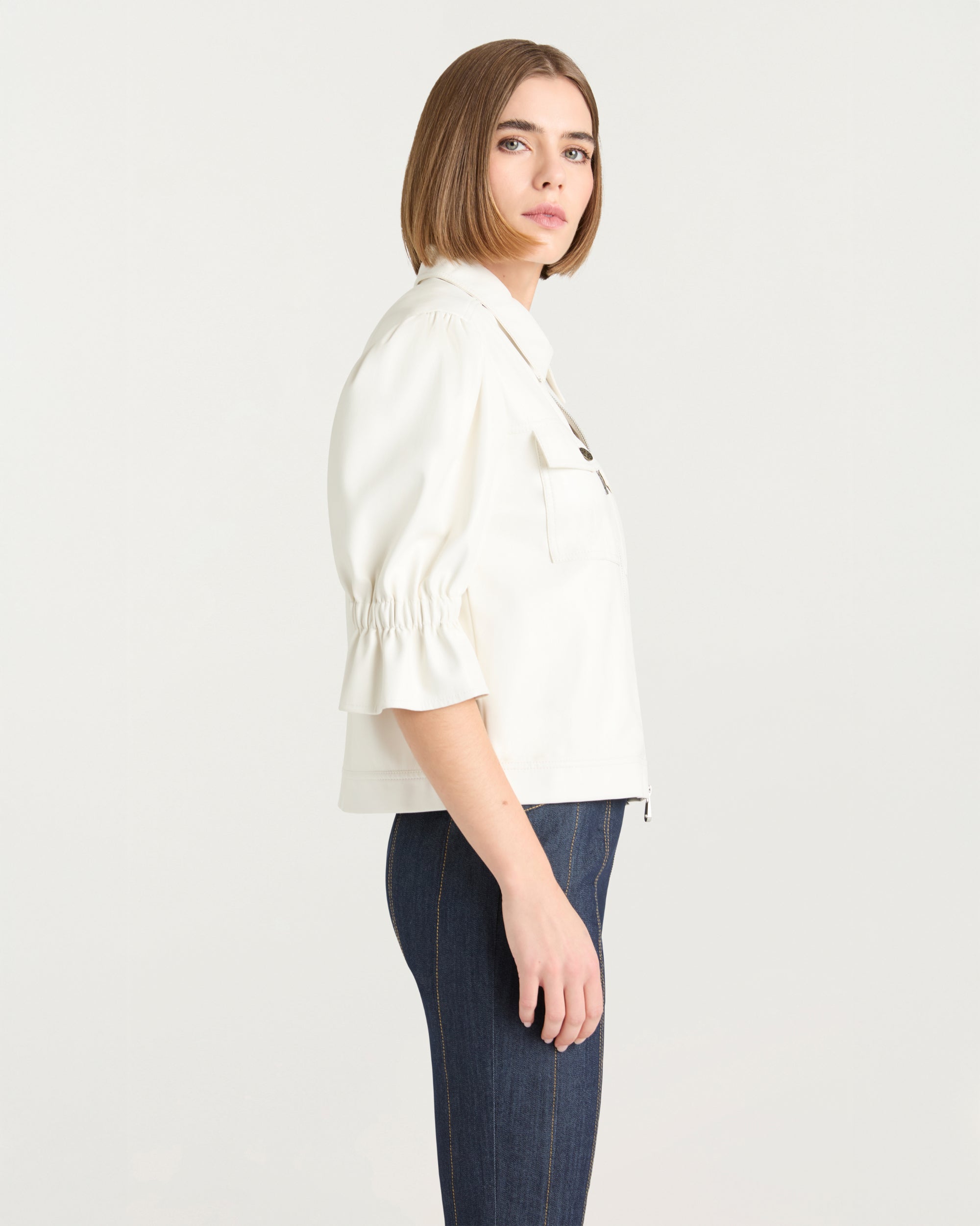 Lite Vegan Leather Holly Jacket