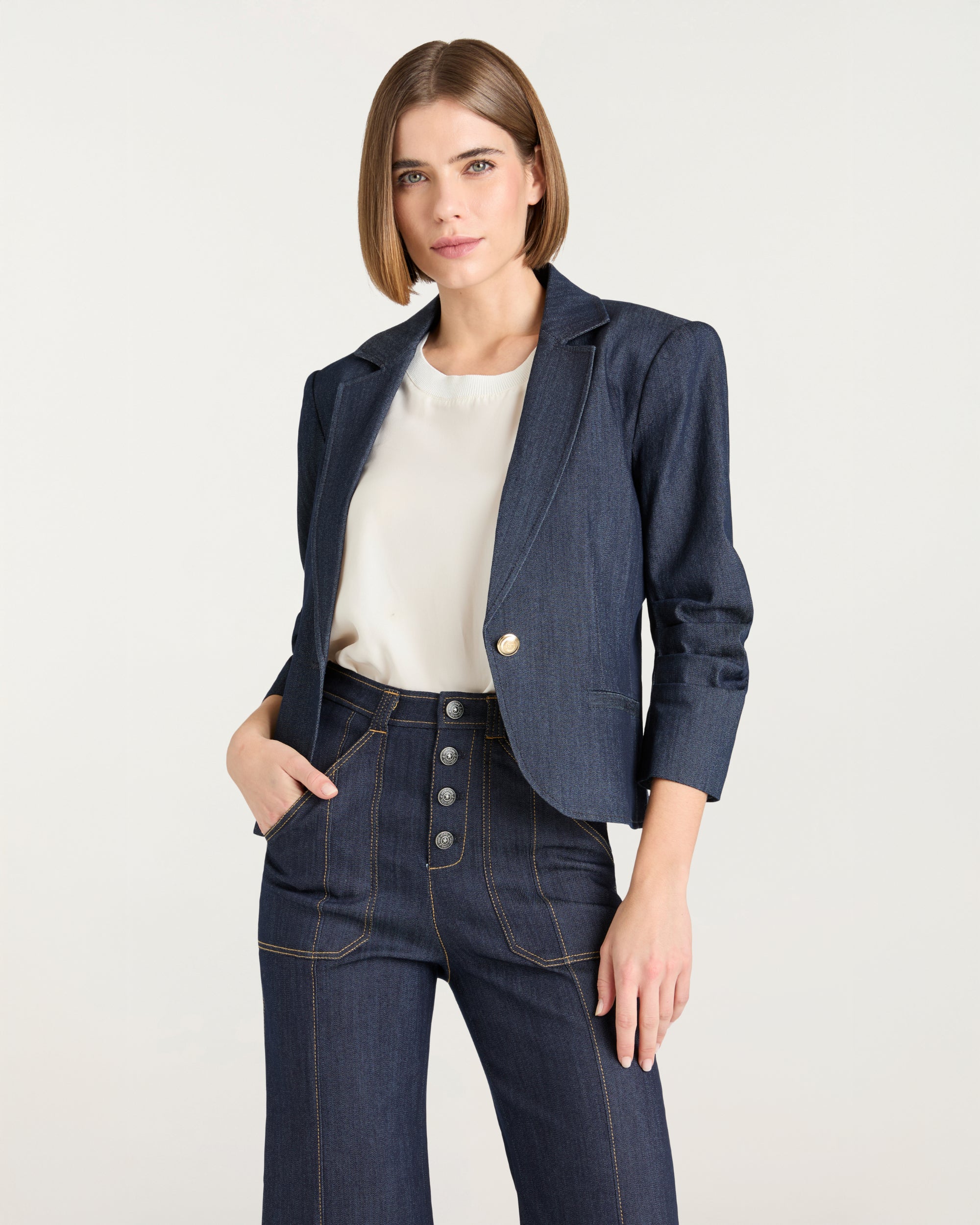 Petit Khloe Jean Blazer