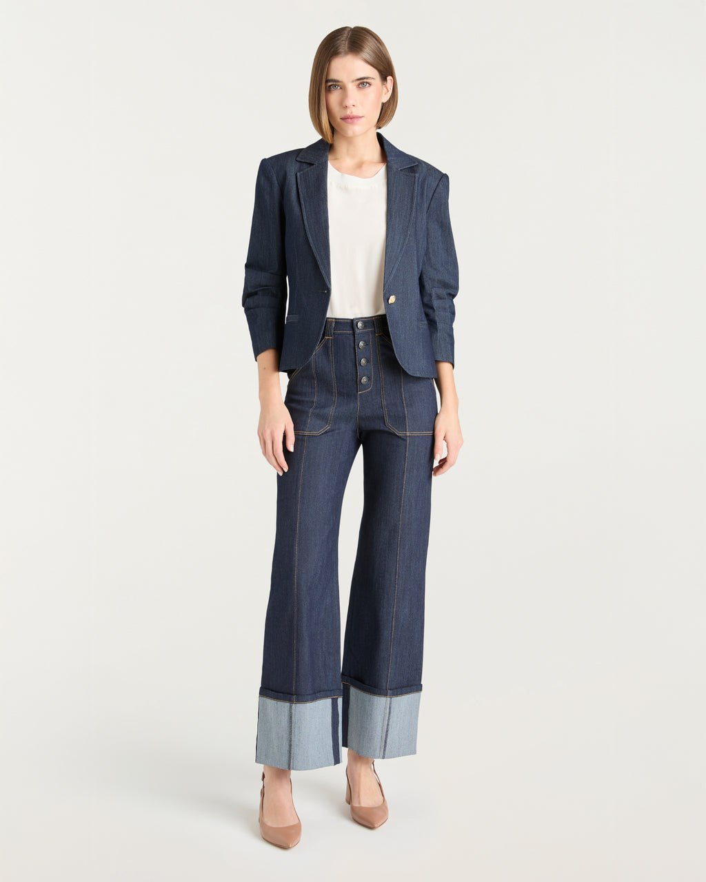 Petit Khloe Jean Blazer