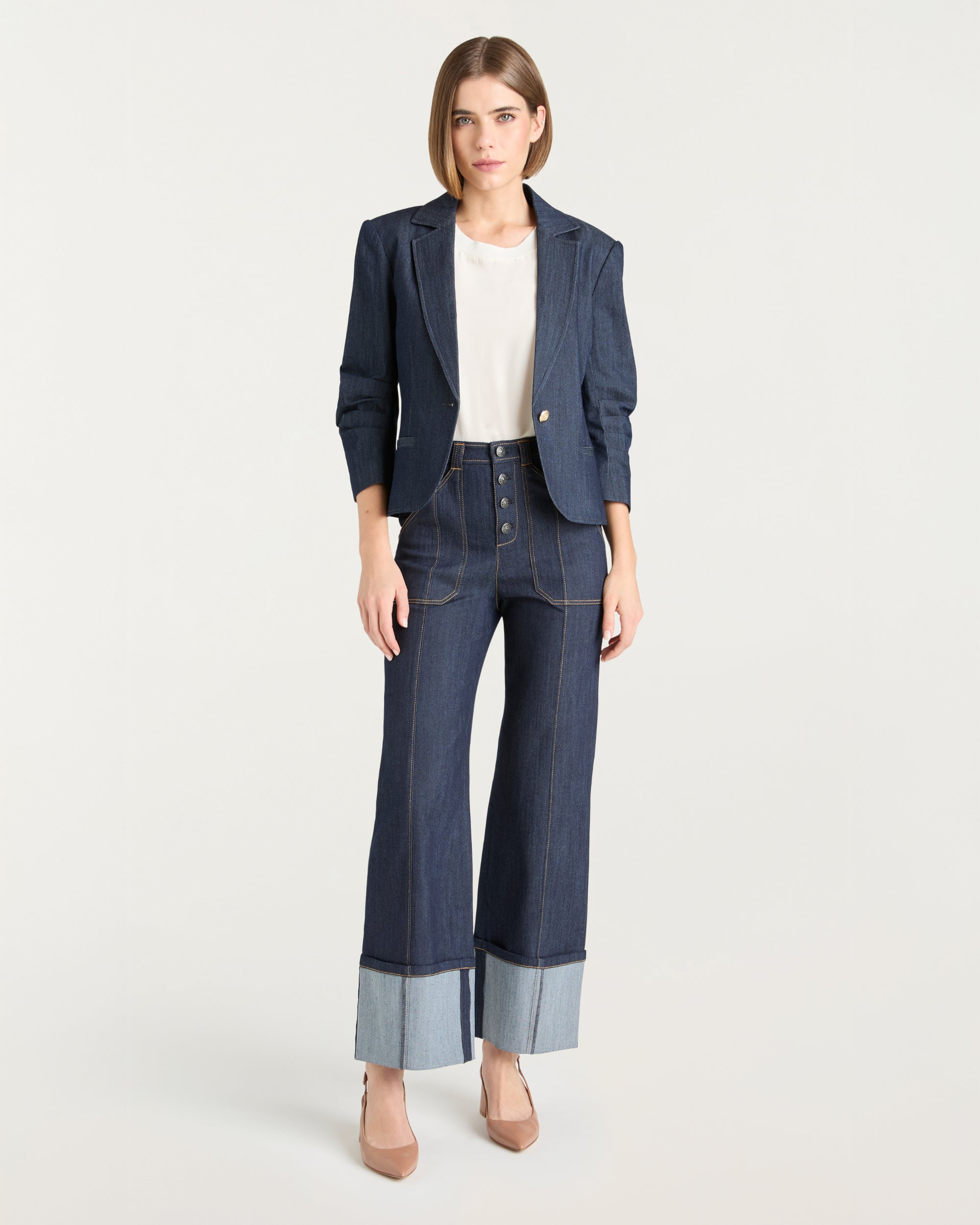 Petit Khloe Jean Blazer