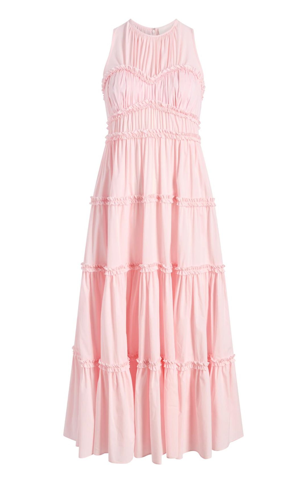 white christmas dresses Women's Flamingo Kaftan Dress – Elegant Summer Resort Wear – TheStylore