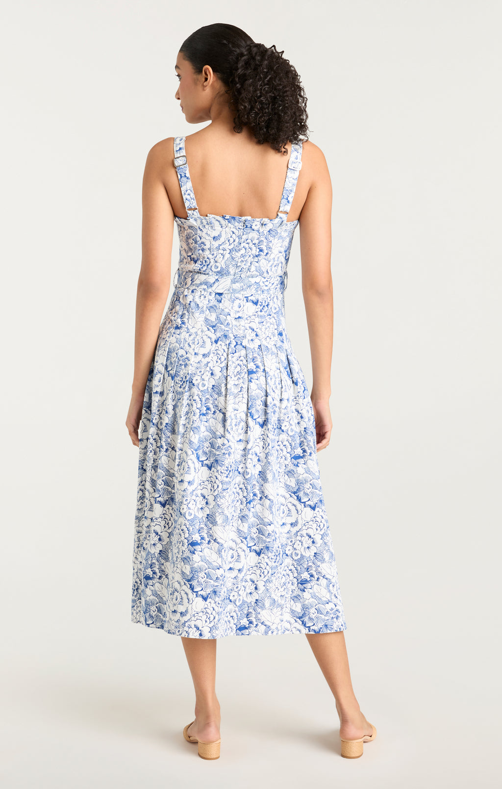Sketchbook Floral Branwen Jean Dress