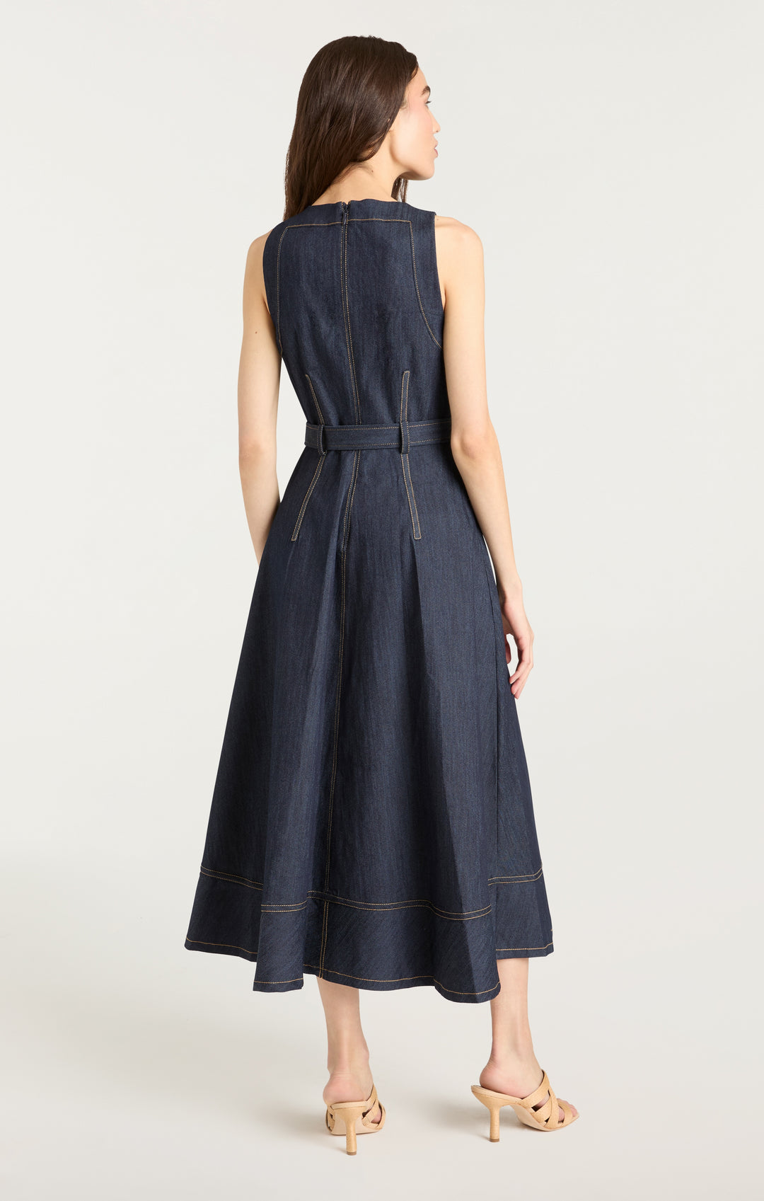 zeda denim dress Zeda Denim Dress - Blue