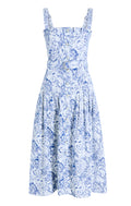 Sketchbook Floral Branwen Jean Dress