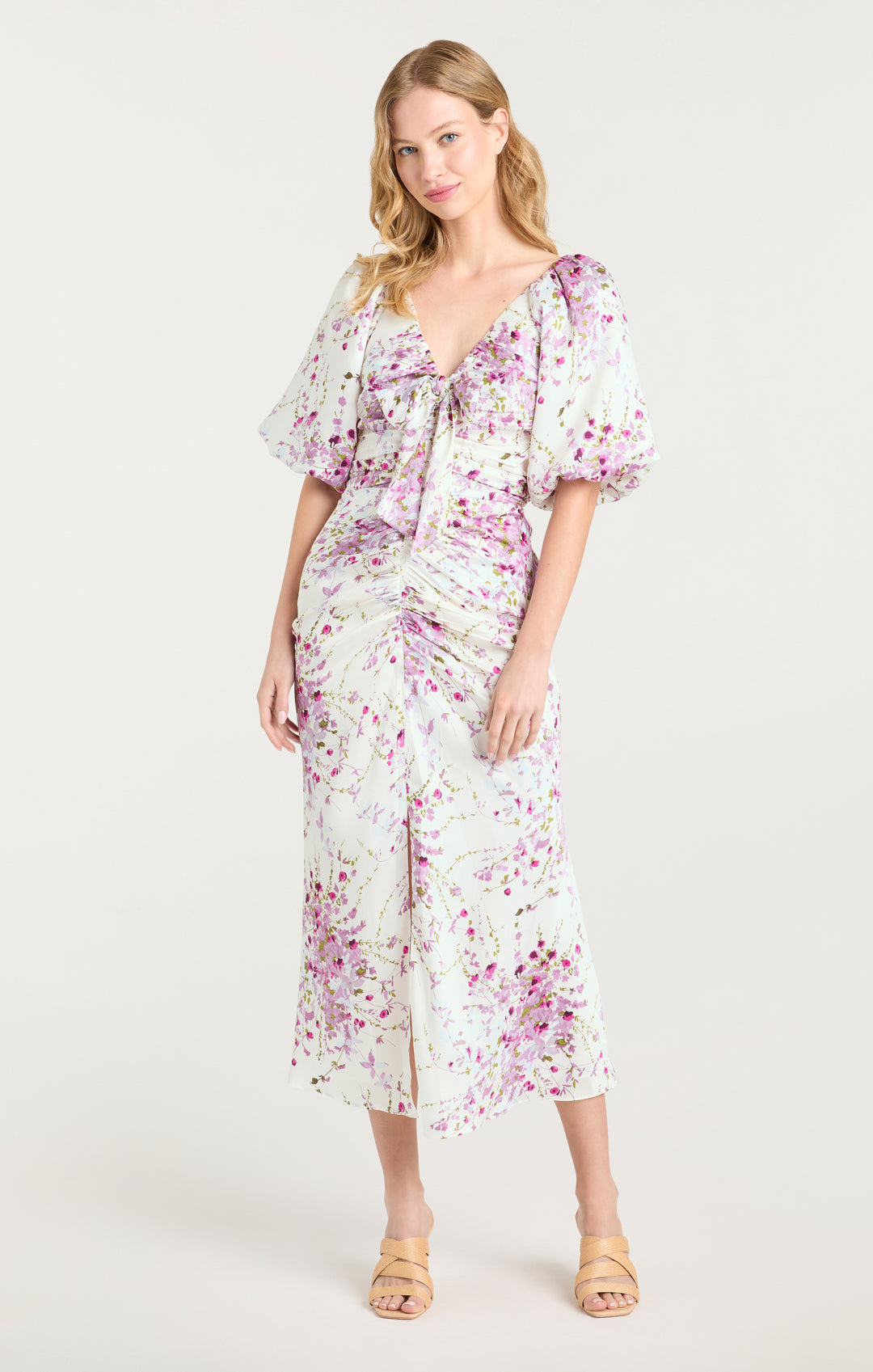knee length dresses for ladies Midsummer Midi Dress – Klozet Clothing Boutique main image 1