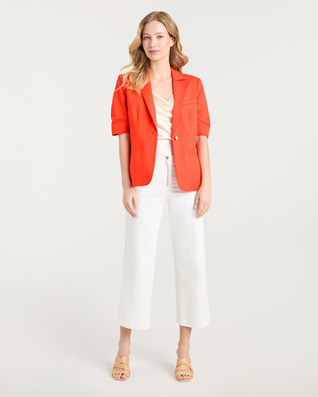Short Sleeve Khloe Jean Blazer