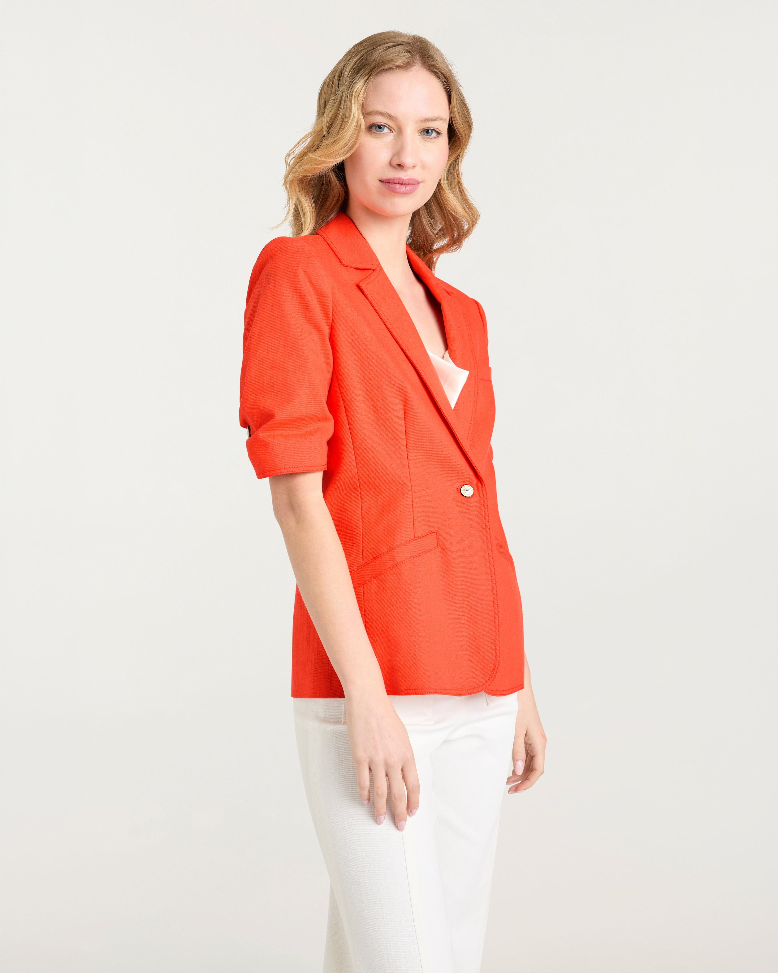Short Sleeve Khloe Jean Blazer