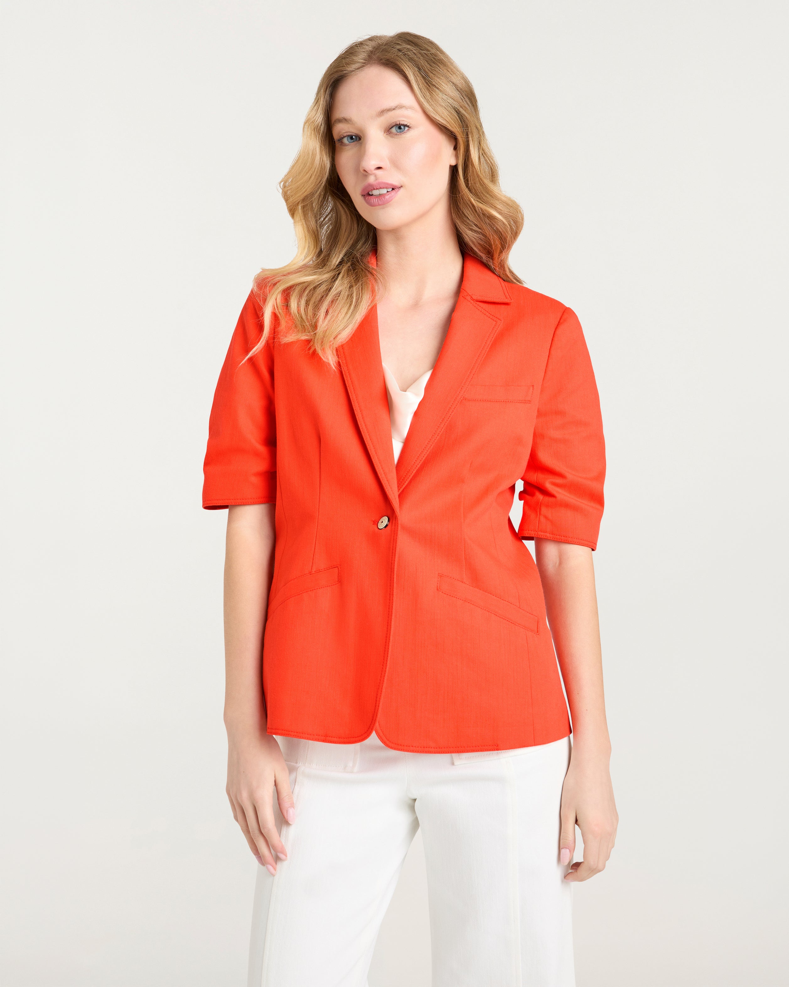 Short Sleeve Khloe Jean Blazer