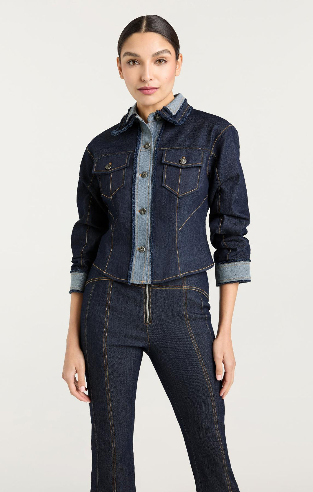 Cropped Scrunched Canyon Jacket – Cinq à Sept