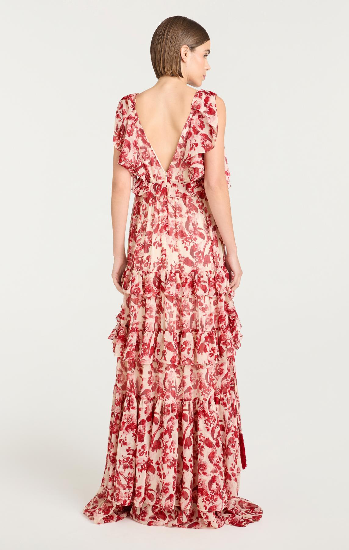Floral Ribbons Omelia Gown