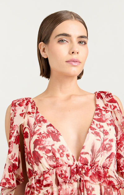 Floral Ribbons Omelia Gown
