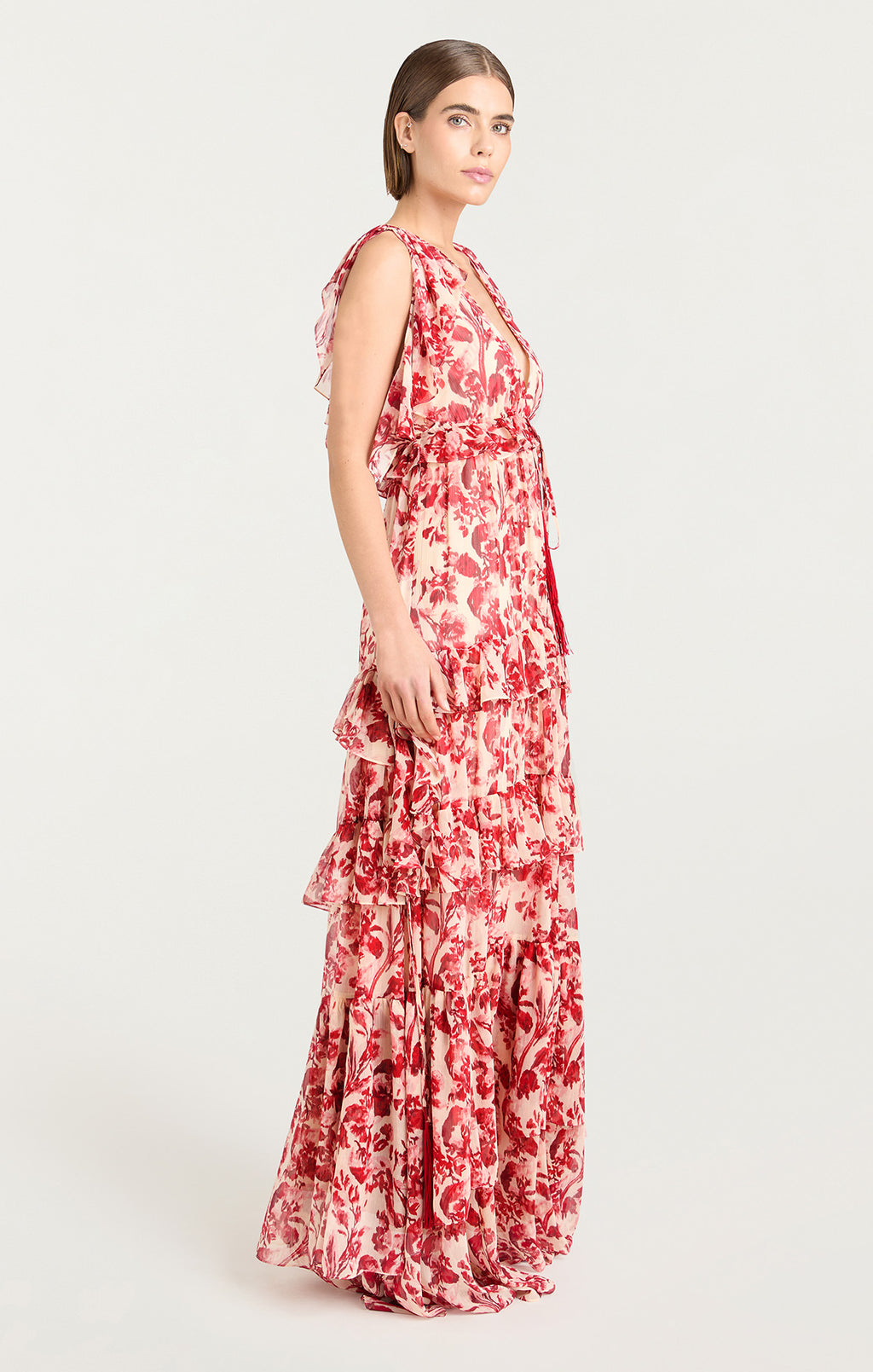 Floral Ribbons Omelia Gown