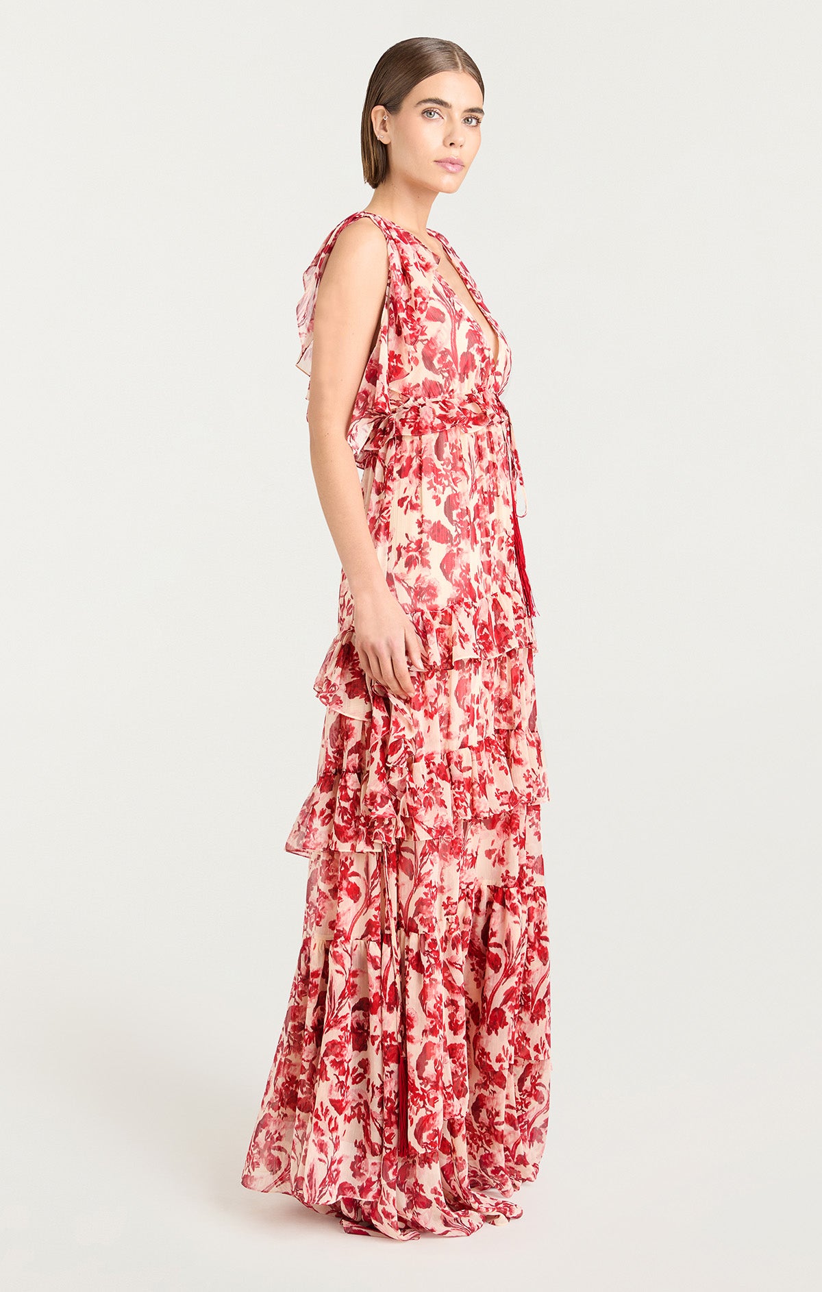 Floral Ribbons Omelia Gown