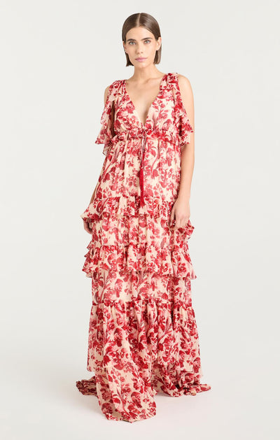 Floral Ribbons Omelia Gown