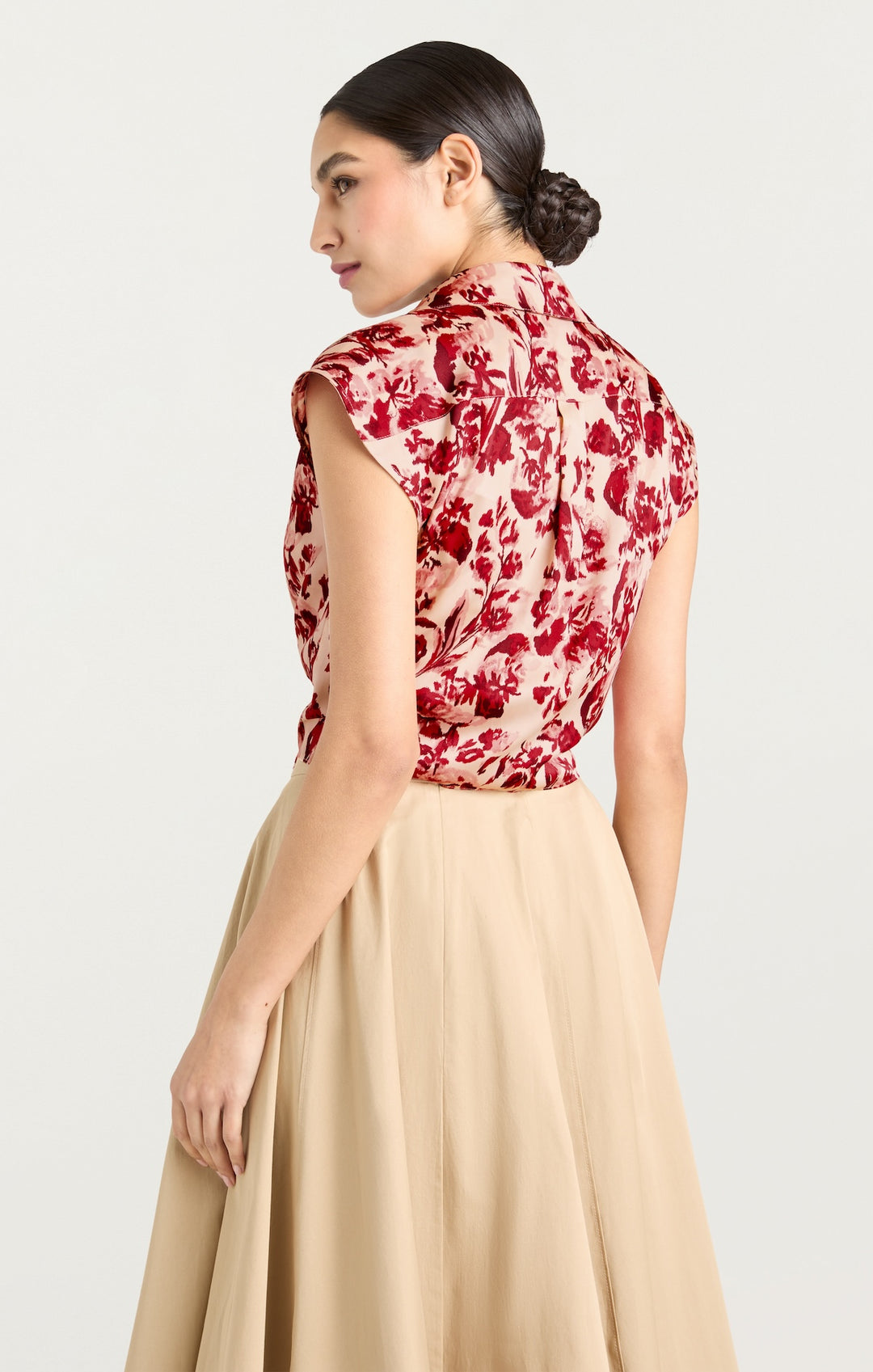 Floral Ribbons Sleeveless Mari – Cinq à Sept