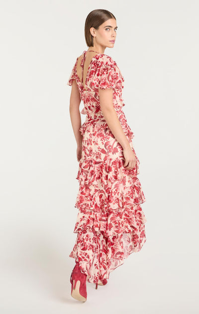 Floral Ribbons Tatum Dress