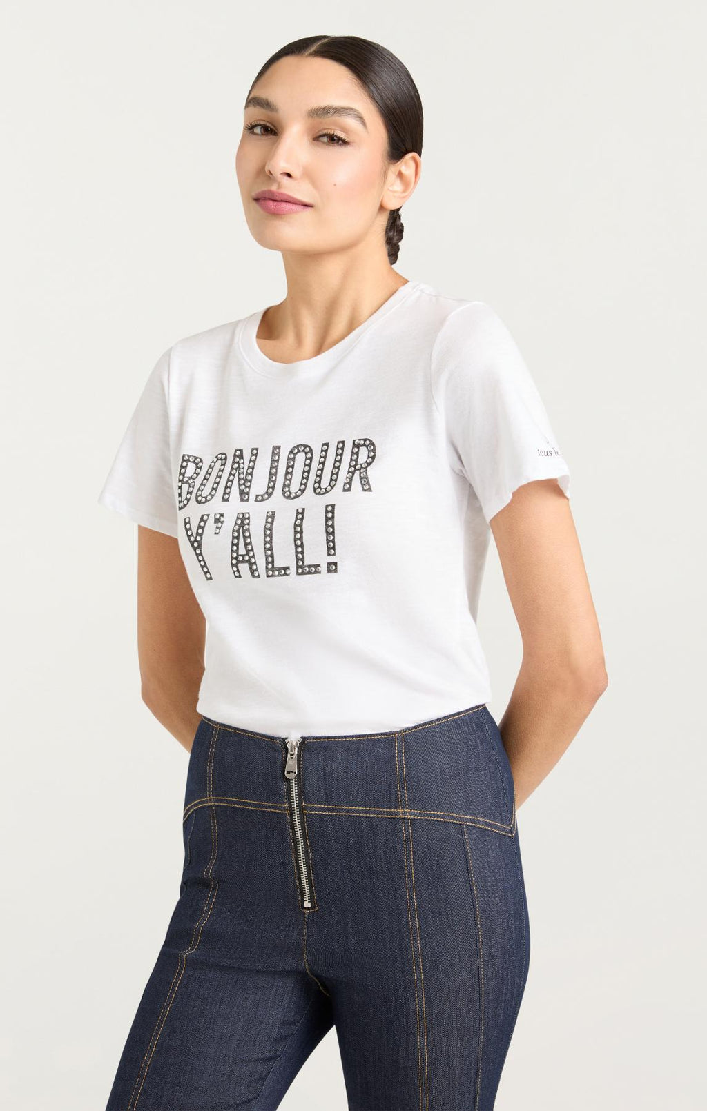 Heatset Bonjour Yall Shrunken Tee
