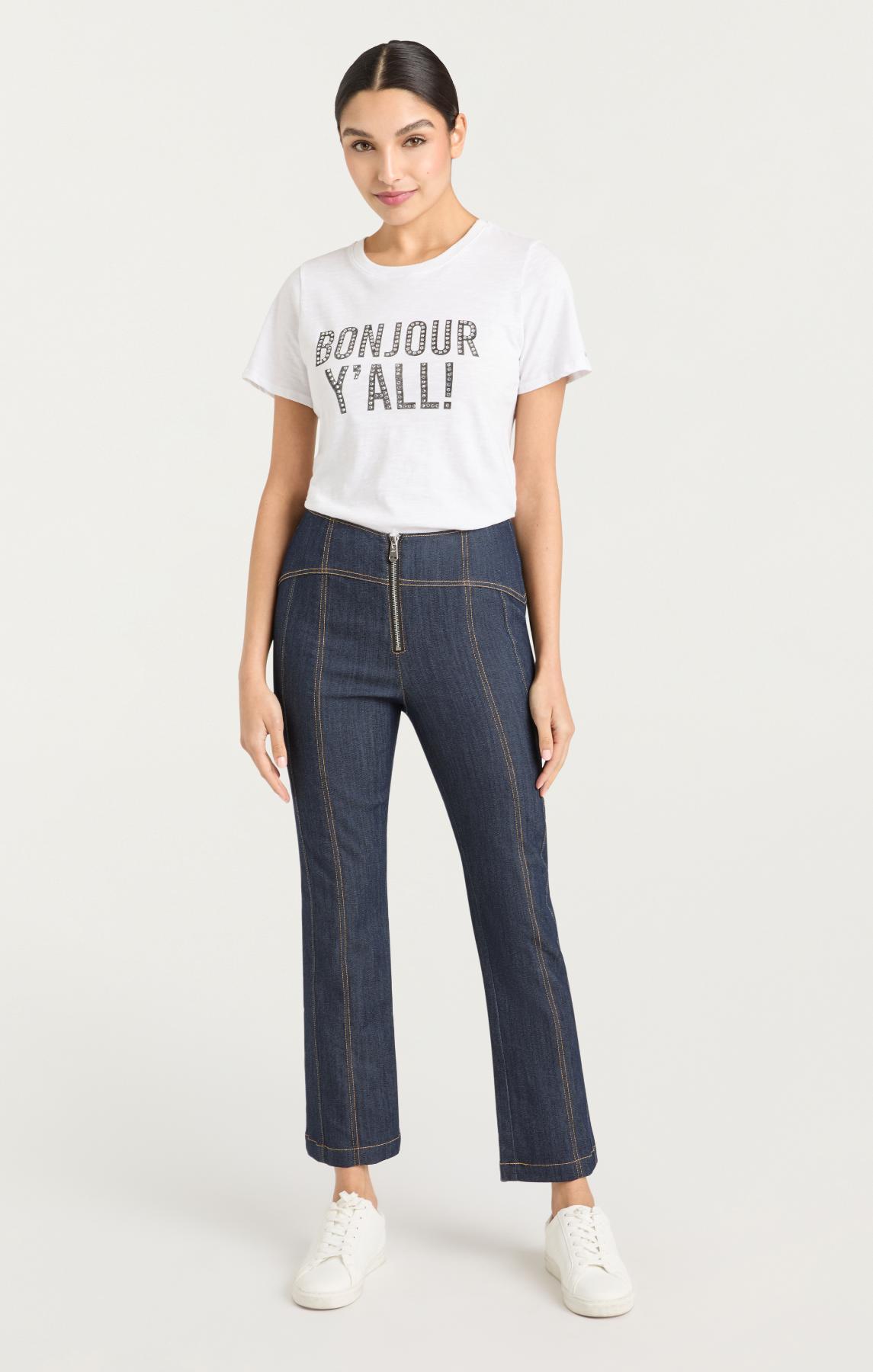 Heatset Bonjour Yall Shrunken Tee