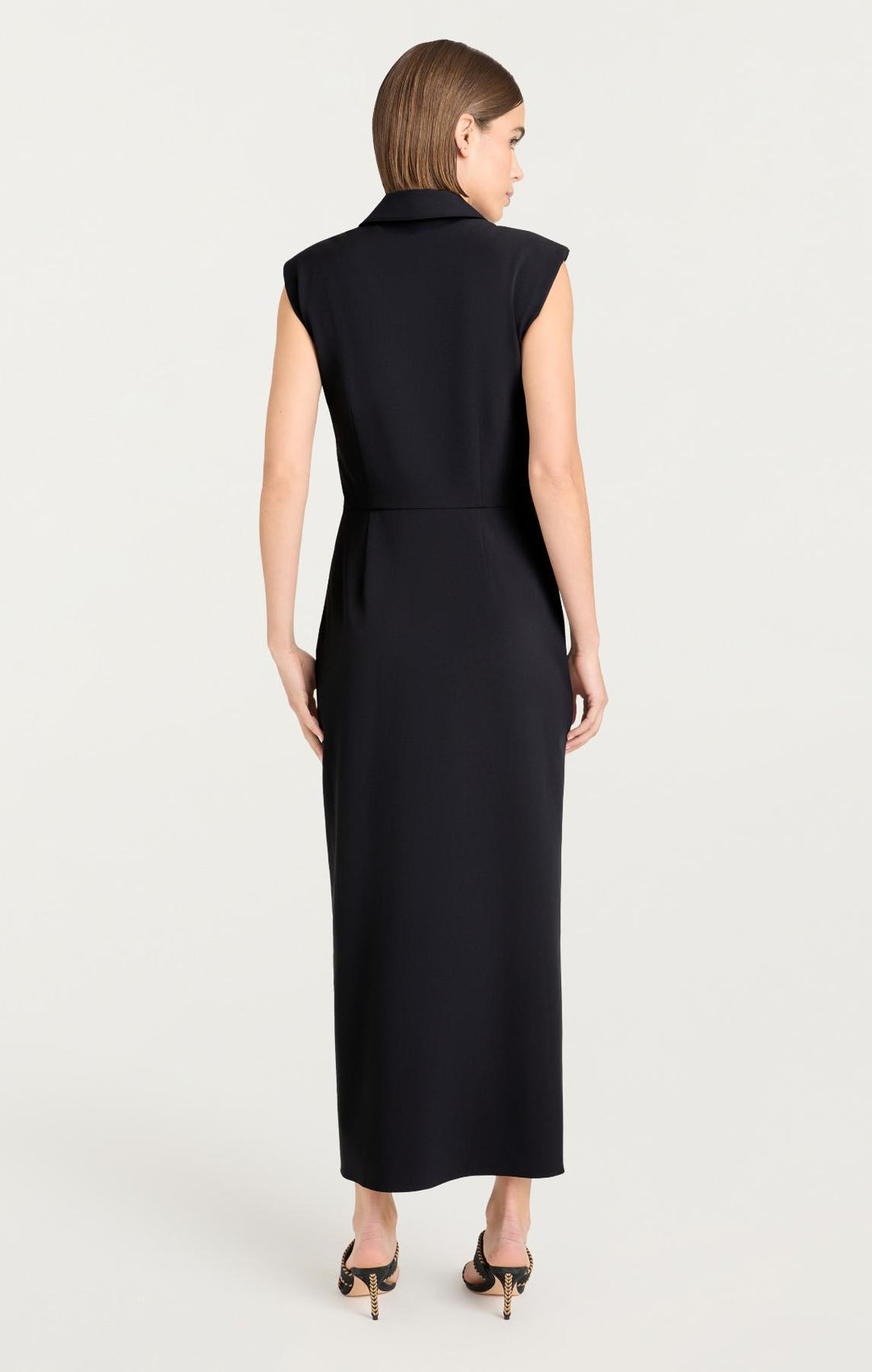 padma black dress Tuckernuck Black Tweed Jackie Dress Black / XXS