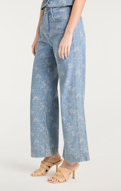 Petite Bouquet Denim Betsy Pant