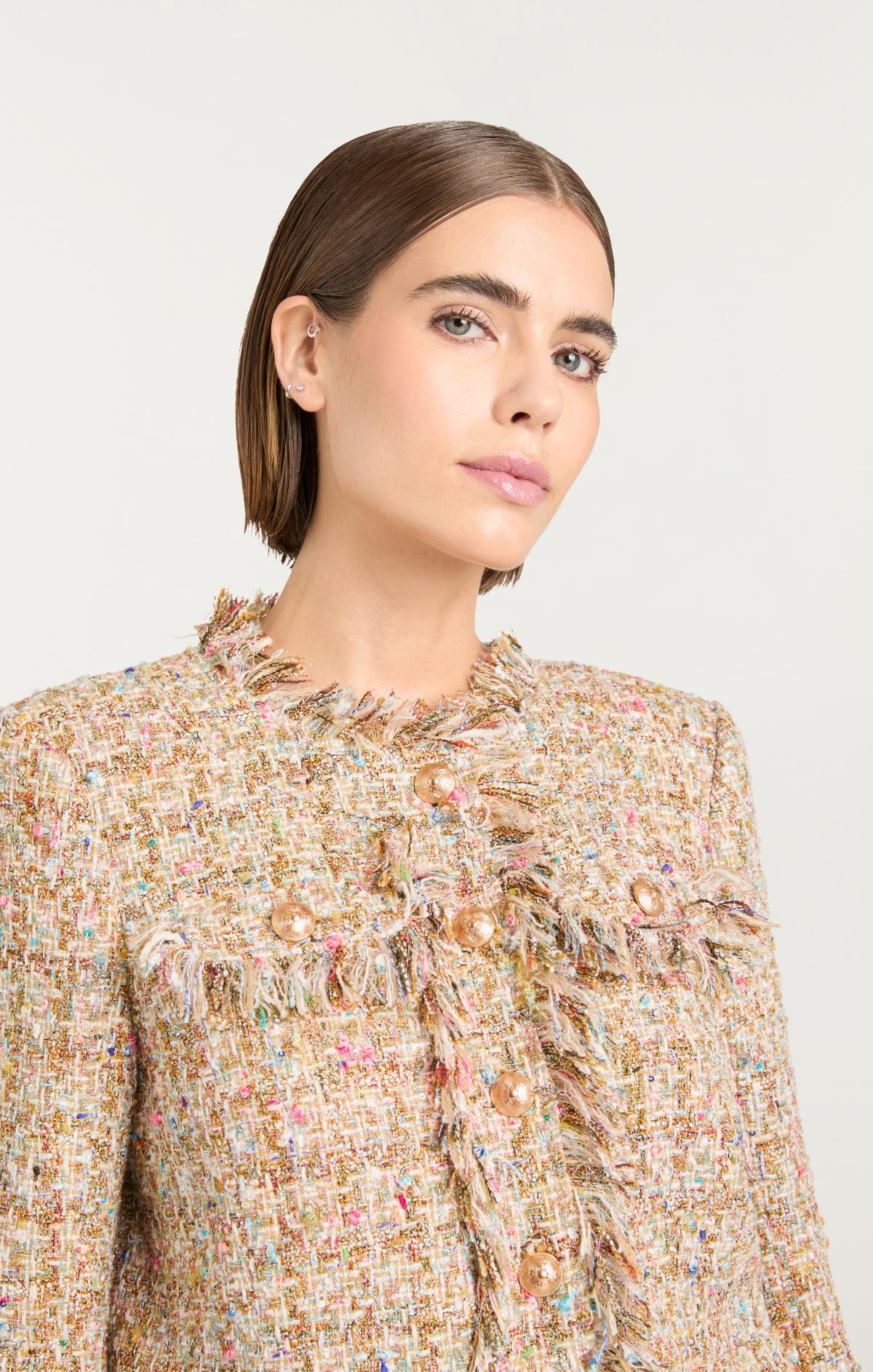 Adeline Boucle Clarise Jacket