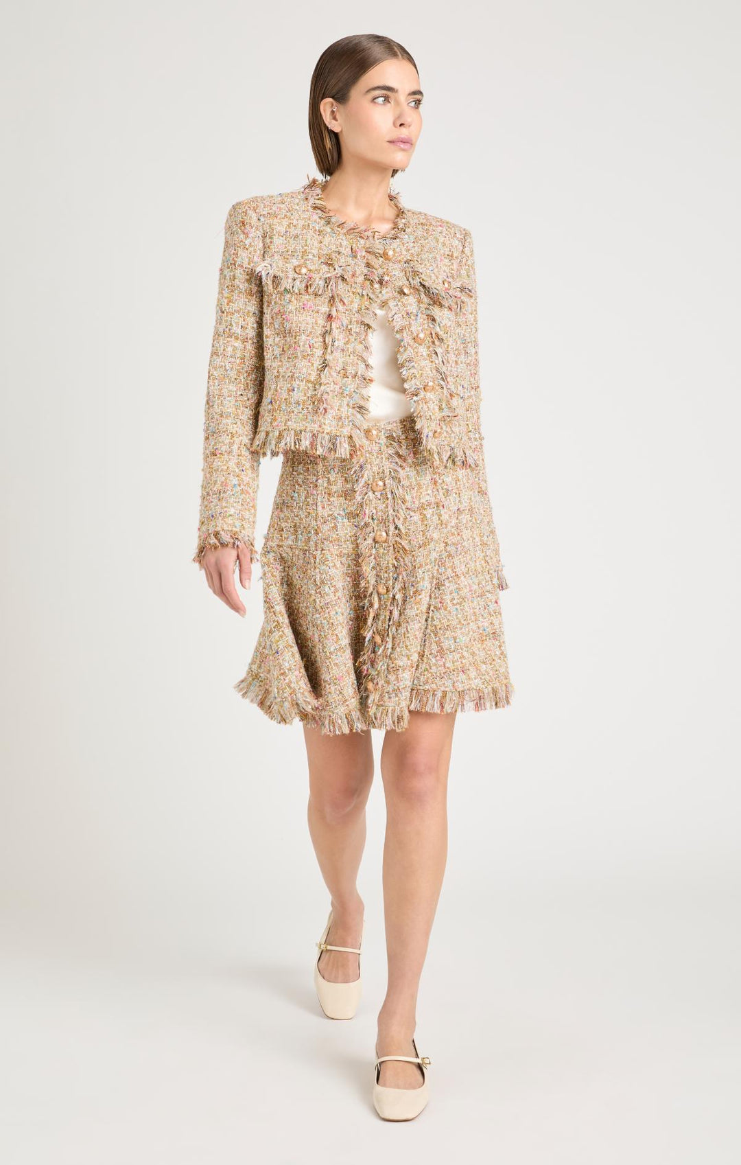Adeline Boucle Clarise Skirt – Cinq à Sept