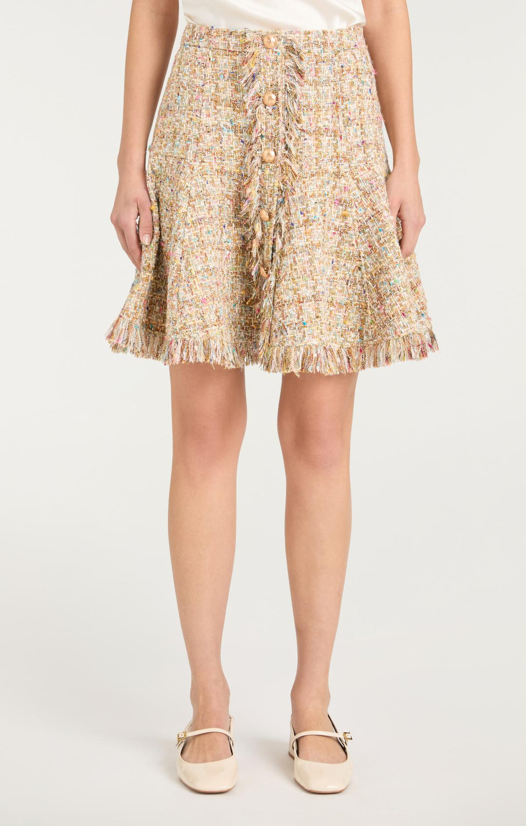 Adeline Boucle Clarise Skirt – Cinq à Sept