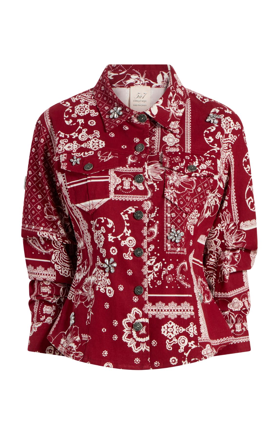 Bandana Military Twill Scrunched Canyon Jacket