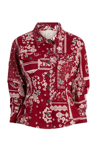 Bandana Military Twill Scrunched Canyon Jacket