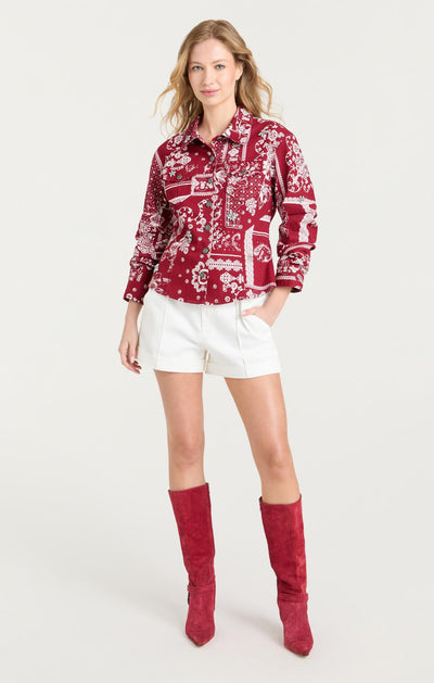 Bandana Military Twill Scrunched Canyon Jacket