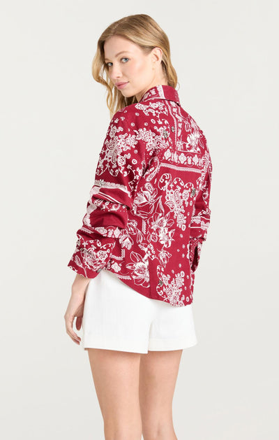 Bandana Military Twill Scrunched Canyon Jacket