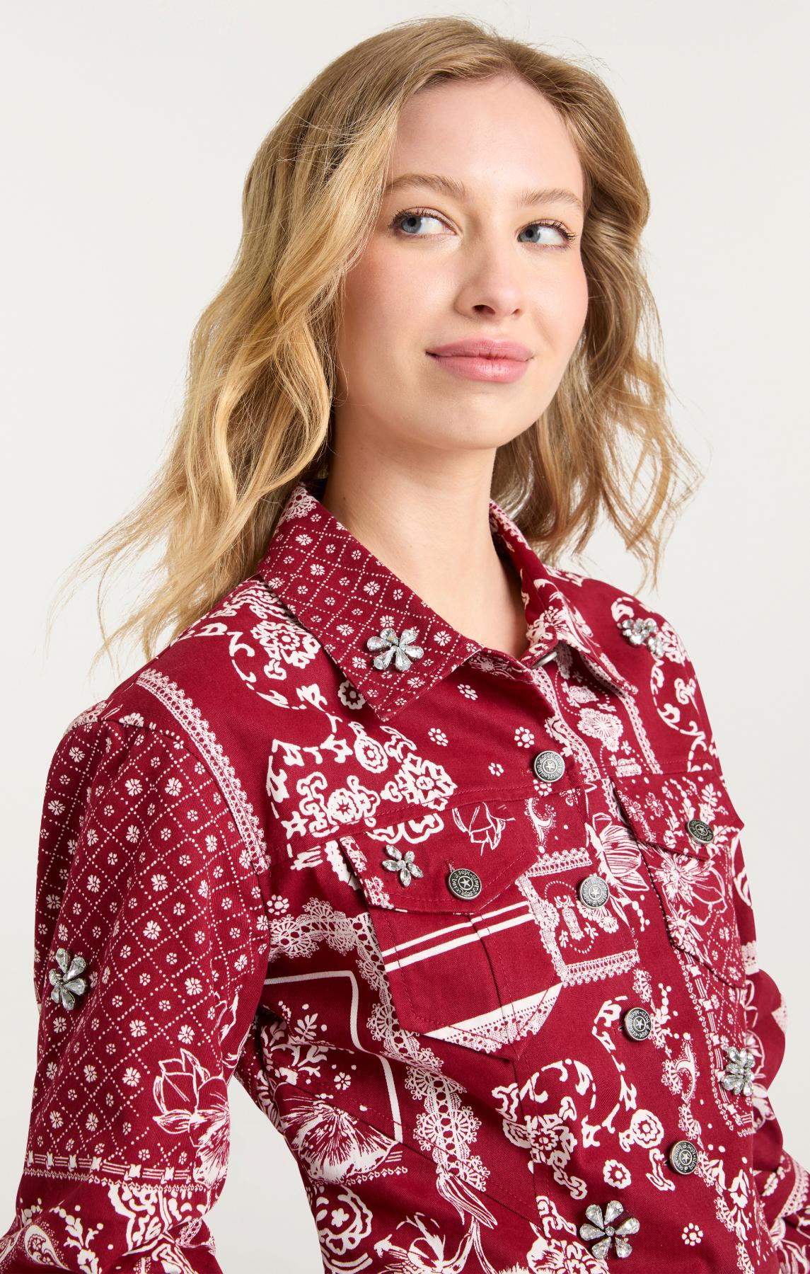 Bandana Military Twill Scrunched Canyon Jacket