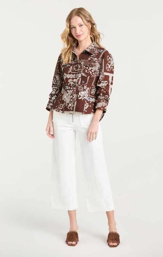 Bandana Military Twill Scrunched Canyon Jacket