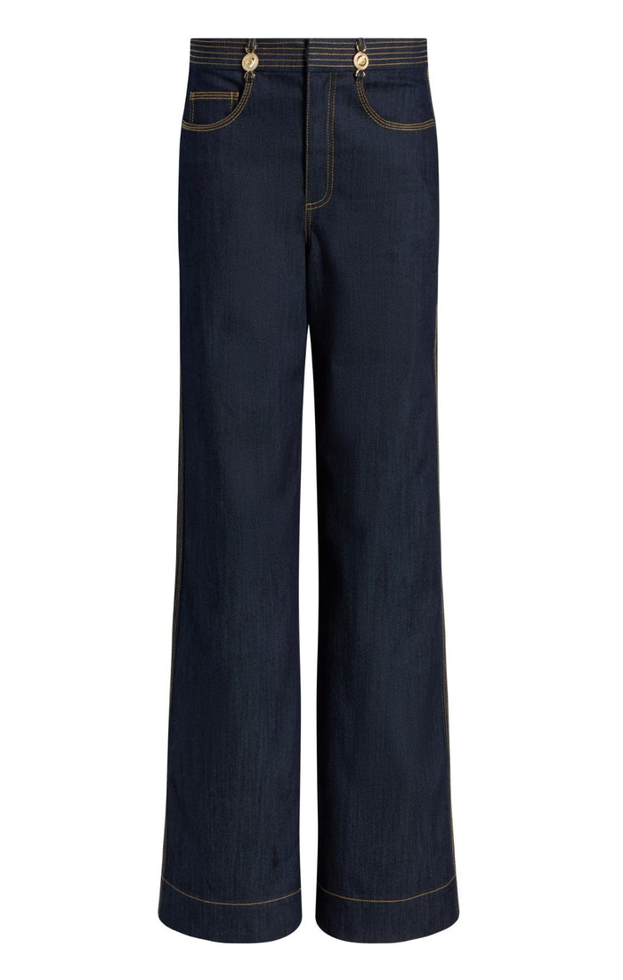 cinq à sept Bev Pant Indigo